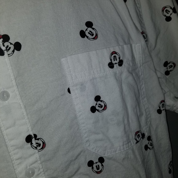 Mickey Tonal Patter Button Down